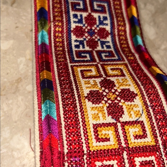Colorful Embroidered Textile - Picture 6 of 7